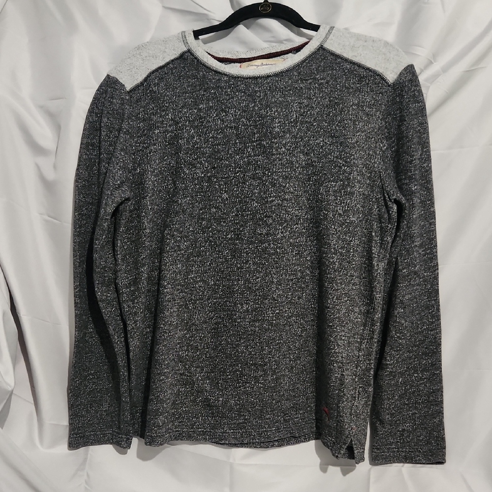 Tommy Bahama Dark Gray Lounge wear Shirt
